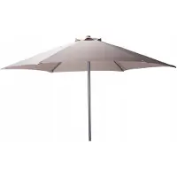 Koopman Parasol | | Ø 230 x 220 cm (Taupe)