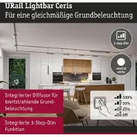 Paulmann LED-railspot URail 9.5 W LED Chroom (mat)