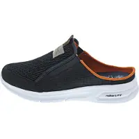 Rieker Clogs nachtblauw / antraciet / oranje