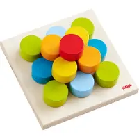 Haba Insteekspel Kakelbonte wereld