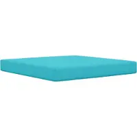 vidaXL Buitenbankkussen Polyester Turquoise 80 x 80 x 8 cm