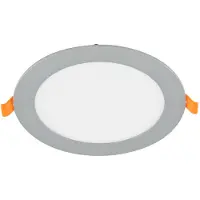 EVN LPR173502 LPR173502 LED-inbouwpaneel 15 W Warmwit Zilver