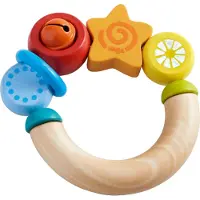 Haba hochet ster junior 9,5 x 9 cm hout
