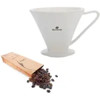 Westmark Porseleinen koffiefilterhouder, filtermaat 6, voor maximaal 6 kopjes koffie, Brasilia, 24492260