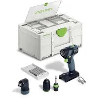 Festool TXS 18-Basic-Set 18V Li-Ion Accu Schroefboormachine Body Incl. Bitset In Systainer - 40Nm