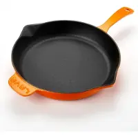 Lava koekenpan - 28 cm - 2,3 liter - Gietijzer - Oranje