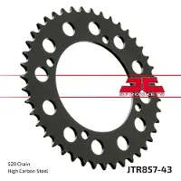 JT Sprockets 520 Jtr857.43 Steel Achtertandwiel