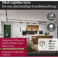 Paulmann LED-railspot URail 9.5 W LED Zwart (mat)