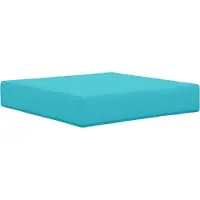 vidaXL Buitenbankkussen Polyester Turquoise 50,5 x 50,5 cm
