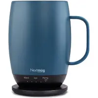 OEM Temperatuurregulerende, zelfverwarmende koffiemok - 530 ml - Leisteengrijs