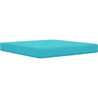 vidaXL Buitenbankkussen Polyester Turquoise 80 x 80 x 8 cm