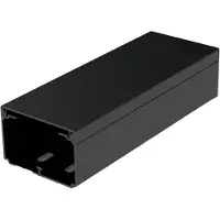 KOPOS LH 60X40_FD Kabelgoot Kabelgoot voor elektrische installaties (l x b x h) 2000 x 60 x 40 mm Zwart 2 m