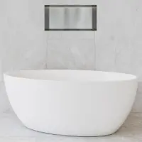 Hotbath &More Inbouwnis - 30 x 30 x 10 cm - Frameless - met LED-verlichting - RVS 316 - V02