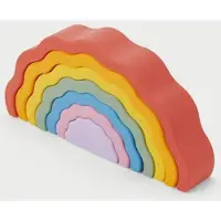 TickiT | Silisoft Wobbel Regenboog Regenboog Kleuren