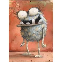 Heye Puzzle Puzzel Monsta Hi ! - 1000 stukjes - Kleurrijk