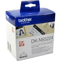 Brother DK-N55224 Etiket Zwart op wit (54 mm)