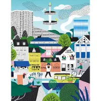 Pieces & Peace Puzzel: Rennes, Stad - 1000 stukjes