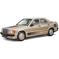Italeri Modelbouwpakket Auto - 3624 Mercedes-Benz 190E 2.3 16v Car Plastic - 1:24 - Modelbouw