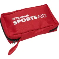 Hummel Sporttas donkerrood / wit