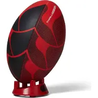 Canterbury Rugbybal, model Thrillseeker, kleur: zwart, maat 3, duurzaam en met goede grip
