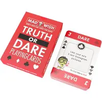 Mad party games MadWish 52 playing cards - Party game - Drinking game for adults - Engels