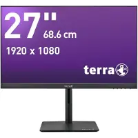 Terra 2727W LCD-monitor Energielabel E (A - G) 68.6 cm (27 inch) 1920 x 1080 Pixel 16:9 5 ms HDMI, DisplayPort, Hoofdtelefoonaansluiting, USB-C IPS LCD