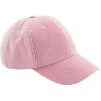 Beechfield Vintage baseballpet met laag profiel (Schemerig Roze)