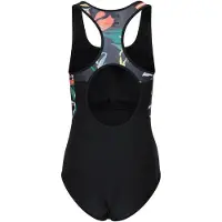 Mountain Warehouse Dames Neem De Duik Bloemige Badpak (Zwart)
