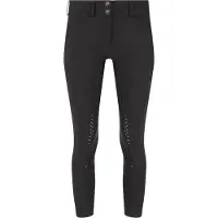 Kentucky Horsewear Horsewear - Rijbroek Miami - Dames - Full Grip - 4 Way Stretch - Zwart - Maat 44 - Slim Fit & Ademend