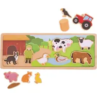 Bigjigs Toys Magnetisch Bord (Boerderij)