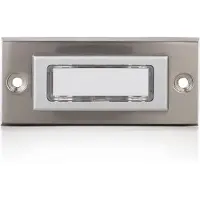Byron DBW-21036 Belknop Met naambord Staal