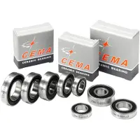 Cema Kogellager 15267 - 15 x 26 x 7 - Chroom Staal
