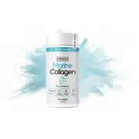 Pure Gold Marine Collagen – 100 Capsules – 50 Porties – Viscollageen met Naticol – 1000 mg Type I Collageen per Portie