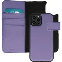 IMoshion Uitneembare 2-in-1 Luxe Bookcase voor de Apple iPhone 12 (Pro) - Paars