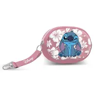 KARACTERMANIA Lilo en Stitch, Maui, Portemonnee voor muntgeld, Roze, Met afbeelding, Sluiting met rits, Lilo en Stitch, 125 mm