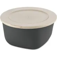 Koziol Doos met deksel, antracietkleurig, inhoud: 2 liter