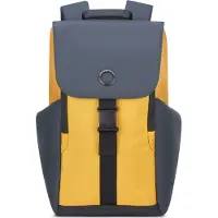 DELSEY PARIS Rugzak 'Securflap' duifblauw / geel