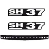Shad SH37 Stickers