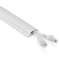 Nedis Kabelgoot muur | | 16 mm kabel (0.5 meter, PVC, Wit)