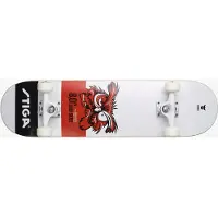 Stiga Skateboard - 8.0 - Wit m. Uil - - OneSize - Skateboards