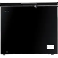 Heinner HCF-205NHBKE++ Vrieskist – 198 L – Inverter Compressor – Elektronische Bediening – Waterbestendig Display – Snelvriesfunctie – Zwart – 5 Jaar Garantie