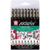 Bruynzeel Brushstift sakura pigma 9st ass | 6 stuks