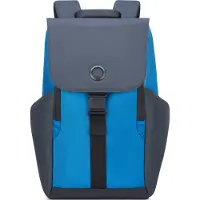 Delsey Rugzak 'Securflap' blauw / duifblauw