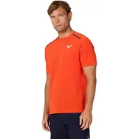 Castore Apex Aeromesh Short Sleeve T-shirt Oranje S Man