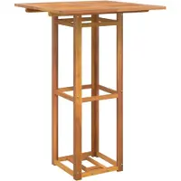 vidaXL Bistrotafel 75x75x110 cm massief acaciahout