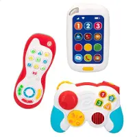 Playgo Set Controls & Telephone Transparant 12 Months Kinderen