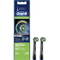 Oral-B Cross Action Black 2 stuks - CleanMaximiser opzetborstels