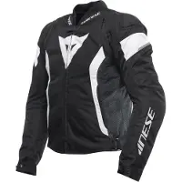 Dainese Avro 5 motorjas, textiel, zwart/wit, maat 46