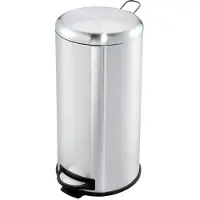 Delinia Pedaalemmer - Rvs - Zilver - 30.5x30.5x43.5cm - 20l