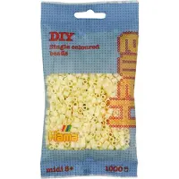 HAMA Beads HAMA - 207-02 - Creatieve hobby's - Zakje 1000 crèmekleurige kralen